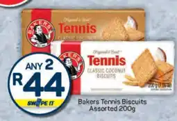 Pick n Pay Bakers Tennis Biscuits Assorted 200g offer