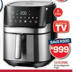 Pick n Pay Hypermarket Goldair 8 Litre Digital Air Fryer offer