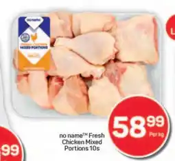 Pick n Pay Hypermarket no name Fresh Chicken Mixed Portions 10s offer