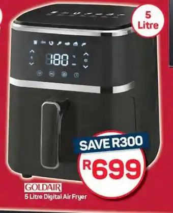 Pick n Pay Hypermarket Goldair 5-Litre Digital Air Fryer offer