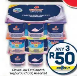 Pick n Pay Hypermarket Clover Low Fat Smooth Yoghurt offer