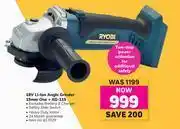 Game Ryobi 18V Li-Ion Angle Grinder 15mm One + XG-115 offer