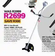 Game Ryobi 36V Li-Ion Brush Cutter XBBC-18 Plus offer