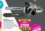 Game Ryobi 36V Li-Ion Chainsaw XCS-355 offer