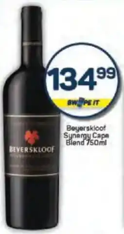 Pick n Pay Liquor Beyerskloof Synergy Cape Blend offer