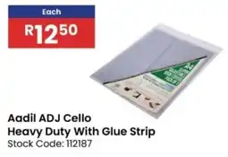 Africa Cash and Carry Aadil ADJ Cello Heavy Duty With Glue Strip offer