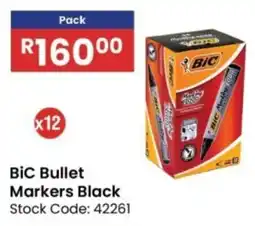 Africa Cash and Carry BiC Bullet Markers Black offer