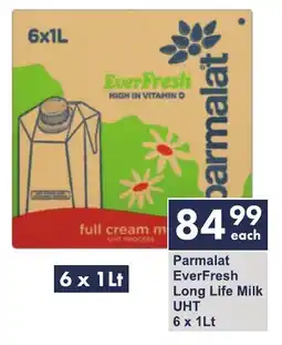 President Hyper Parmalat EverFresh Long Life Milk UHT offer