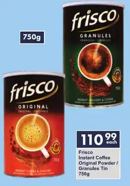 President Hyper Frisco Instant Coffee Original Powder/ Granules Tin offer