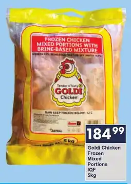President Hyper Goldi Chicken Frozen Mixed Portions IQF offer