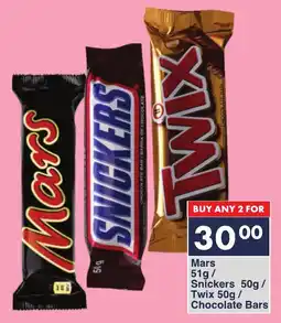 President Hyper Mars/ Snickers/ Twix/ Chocolate Bars offer