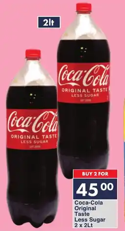 President Hyper Coca-Cola Original Taste Less Sugar offer