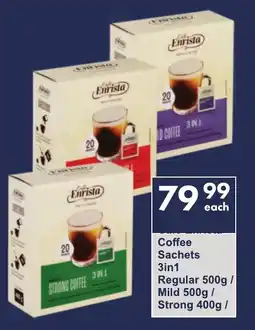 President Hyper Coffee Sachets 3in1 Regular/ Mild/ Strong offer