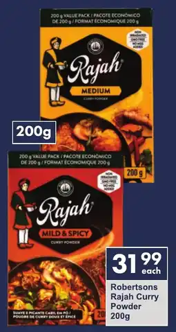 President Hyper Robertsons Rajah Curry Powder offer
