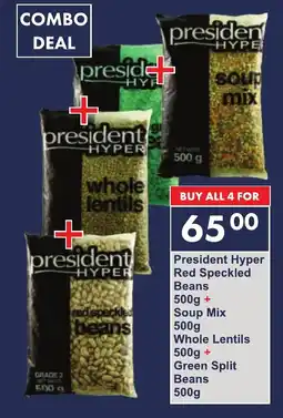President Hyper Buy all 4 for 65 offer