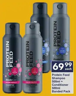 President Hyper Protein Feed Shampoo + Conditioner Banded Pack offer