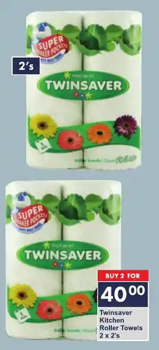 President Hyper Twinsaver Kitchen Roller Towels offer