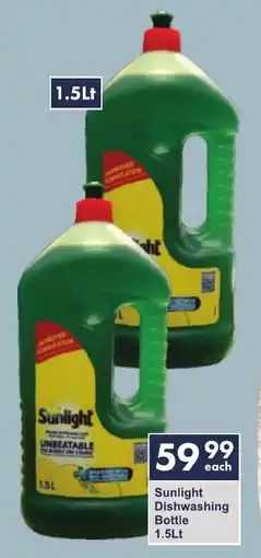 President Hyper Sunlight Dishwashing Bottle offer