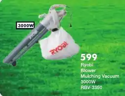 President Hyper Ryobi Blower Mulching Vacuum 3000W RBV-3350 offer