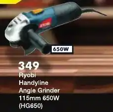 President Hyper Ryobi Handyline Angle Grinder 115mm 650W offer