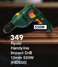 President Hyper Ryobi Handyline Impact Drill 10mm 550W offer
