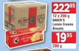 DB Cash And Carry BAKER'S Lemon Creams Biscuits offer