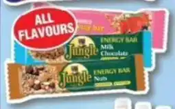 DB Cash And Carry JUNGLE Energy Bars offer