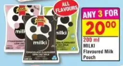DB Cash And Carry MILKI Flavoured Milk Pouch offer