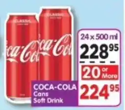 DB Cash And Carry COCA-COLA Cans Soft Drink offer