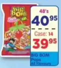 DB Cash And Carry BIG BOM Pops All Flavours offer