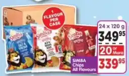 DB Cash And Carry Simba Chips All Flavours offer