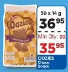 DB Cash And Carry OOZIES Choco Snack offer