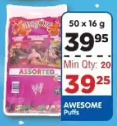 DB Cash And Carry AWESOME Puffs offer