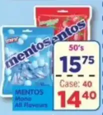 DB Cash And Carry MENTOS Mono All flavours offer