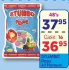 DB Cash And Carry STUMBO Pops All Flavours offer