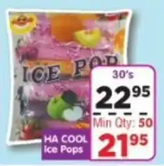 DB Cash And Carry HA COOL Ice Pops offer