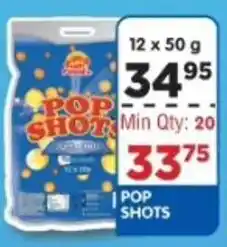 DB Cash And Carry Pop shots offer