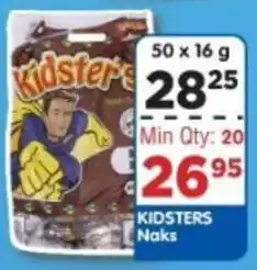 DB Cash And Carry KIDSTERS Naks offer