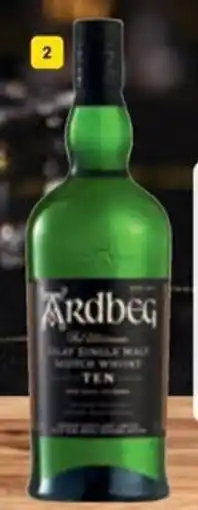 Makro’s liquor ARDBEG 10 Year Old Islay Single Malt Scotch Whisky offer