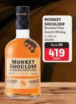 Makro’s liquor MONKEY SHOULDER Blended Malt Scotch Whisky offer