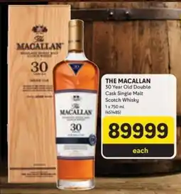 Makro’s liquor THE MACALLAN 30 Year Old Double Cask Single Malt Scotch Whisky offer
