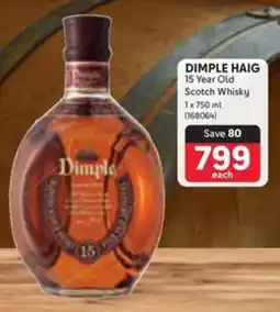 Makro’s liquor DIMPLE HAIG 15 Year Old Scotch Whisky offer