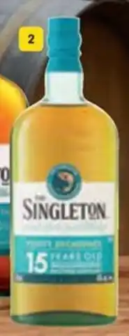 THE SINGLETON 15 Year Old Dufftown Single Malt Scotch Whisky
