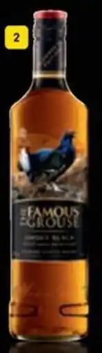 Makro’s liquor THE FAMOUS GROUSE Smokey Black Scotch Whisky offer