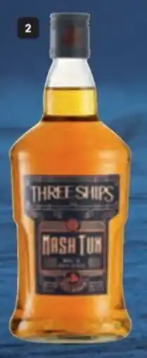 Makro’s liquor THREE SHIPS Mash Tun Whisky offer