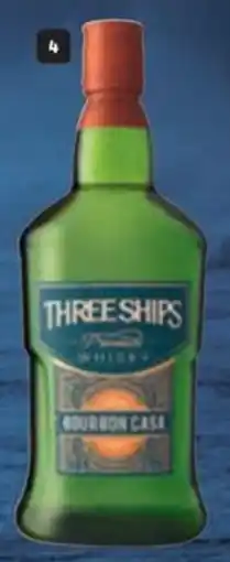 THREE SHIPS Bourbon Cask Finish Whisky