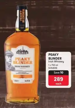 Makro’s liquor PEAKY BLINDER Irish Whiskey offer