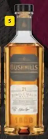 Makro’s liquor BUSHMILLS 21 Year Old Single Malt Irish Whisky offer
