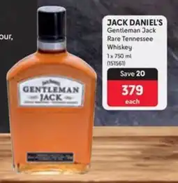 Makro’s liquor JACK DANIEL'S Gentleman Jack Rare Tennessee Whiskey offer