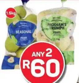 Pick n Pay PnP Seasonal or Packham Pears offer